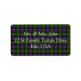 MacDonald Tartan Label