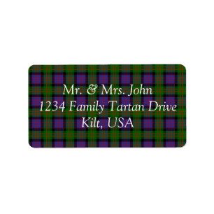 MacDonald Tartan Label