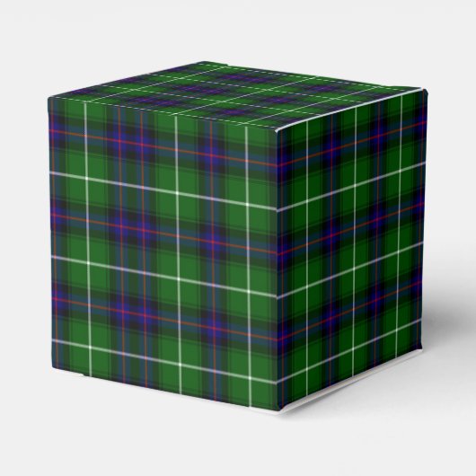 MacDonald Tartan Monogram M Bedankdoosjes (Achterkant)