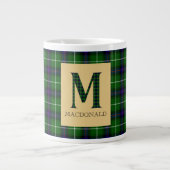 MacDonald Tartan Monogram M Grote Koffiekop (Voorkant)