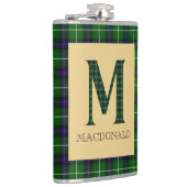 MacDonald Tartan Monogram M Heupfles (Rechts)