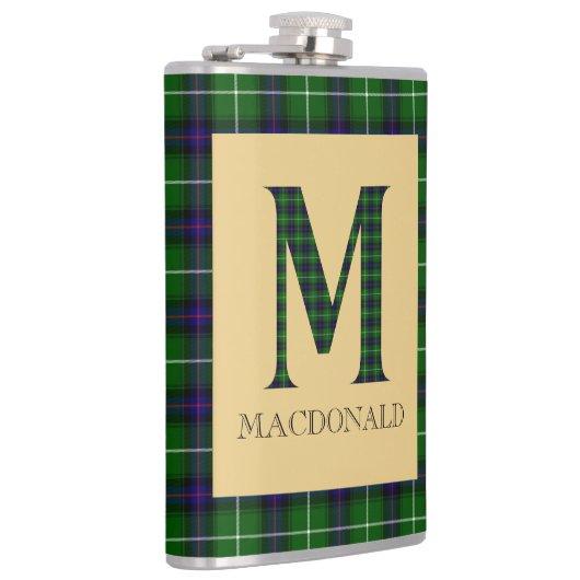 MacDonald Tartan Monogram M Heupfles (Rechts)