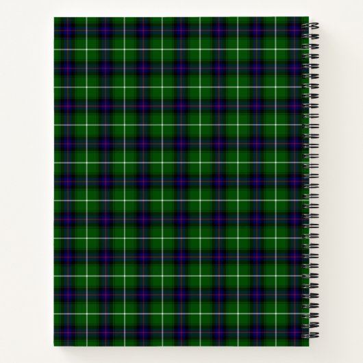 MacDonald Tartan Monogram M Notitieboek (Achterkant)