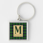 MacDonald Tartan Monogram M Sleutelhanger (Voorkant)