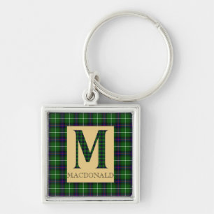MacDonald Tartan Monogram M Sleutelhanger