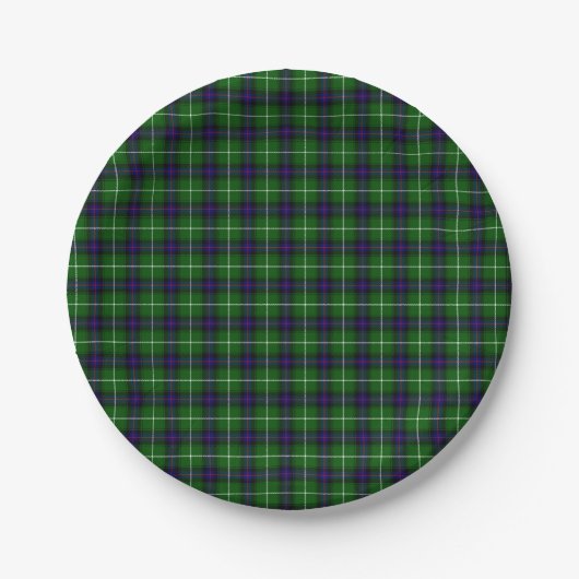 MacDonald Tartan Papieren Bordje (Voorkant)