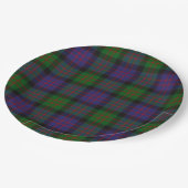 MacDonald Tartan Papieren Bordje (Gekanteld)