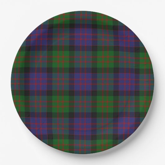 MacDonald Tartan Papieren Bordje (Voorkant)