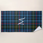 MacDonald Tartan Pset Monogrammed Beach Towel Strandlaken (Voorkant)