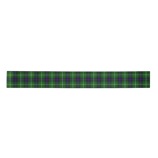 MacDonald Tartan Ribbon Satijnen Lint (Voorkant)
