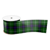 MacDonald Tartan Ribbon Satijnen Lint (Spoel)