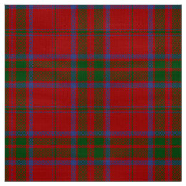 MacDonald Tartan Rood, Groen en Blauw geruite stof