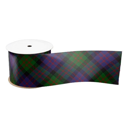 MacDonald Tartan Satijnen Lint (Spoel)