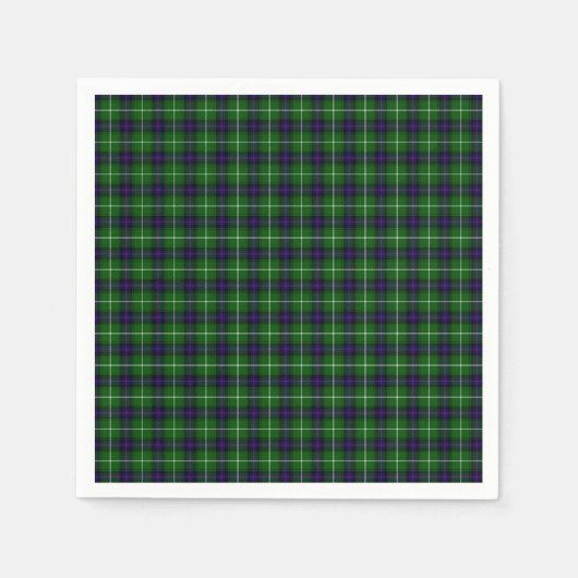 MacDonald Tartan Servetten (Voorkant)