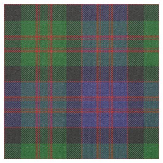 MacDonald Tartan Stof (Close Up)