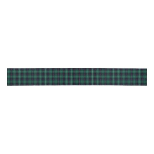 MacDonald van de eilanden Tartan Plaid Pattern Grosgrain Lint (Voorkant)