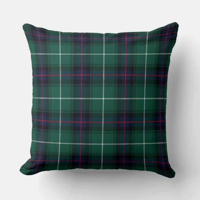 MacDonald van de eilanden Tartan Plaid Pattern Kussen (Voorkant)
