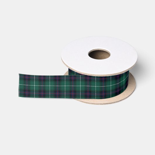 MacDonald van de eilanden Tartan Plaid Pattern Satijnen Lint (Spoel)