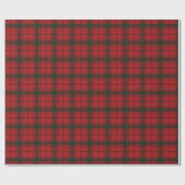 MacDonald van de Isles Red Modern Scottish Tartan Cadeaupapier (Vlak)