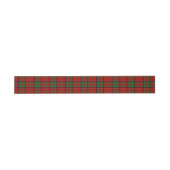 MacDonald van Glencoe Schotse Tartan Belly Band Uitnodigingen Wikkel (Vlak)