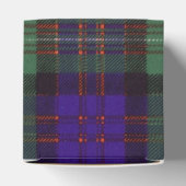 Macdonald van Glengarry clan Plaid Schotse tartan Bedankdoosjes (Bovenkant)