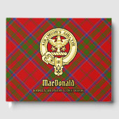 MacDonald van Keppoch Family Reunion Gastenboek (Voorkant)