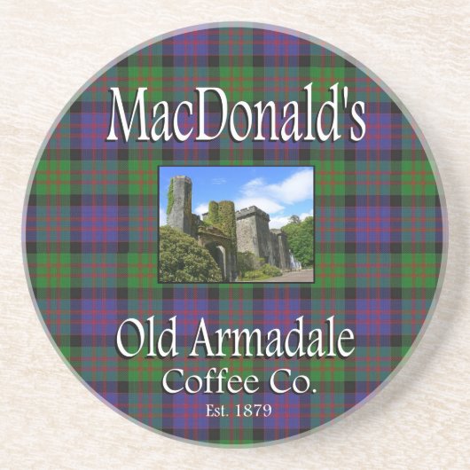 MacDonald's Old Armadale Coffee Co. Onderzetter (Voorkant)