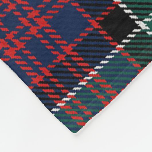 Macdonalds van Donald Tartan Fleece Deken (Hoek)