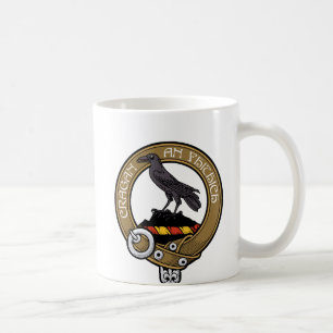 MacDonell Clan Crest Coffee Mok