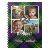 MacDonell Familie Fotocollage Notitieboek (Voorkant)