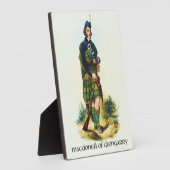 MacDonell of Glengarry Clans of Scotland McIan Fotoplaat (Zijkant)