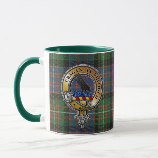 MacDonnell Glengarry Tartan & Badge Mok (Links)