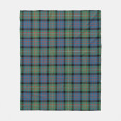 MacDonnell Of Glengarry Oude Plaid Fleece Deken (Voorkant)