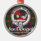 MacDougall Clan Metalen Ornament (Voorkant)