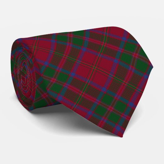 MacDougall Clan Originaux Tartan Stropdas (Opgerold)