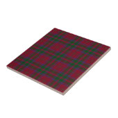 MacDougall Clan Originaux Tartan Tegeltje (Zijkant)
