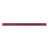 MacDougall Clan Tartan Pset Ribbon Satijnen Lint (Voorkant)