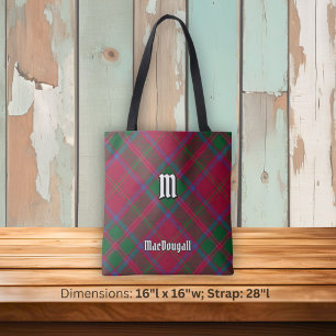 MacDougall Clan Tartan Tote Bag