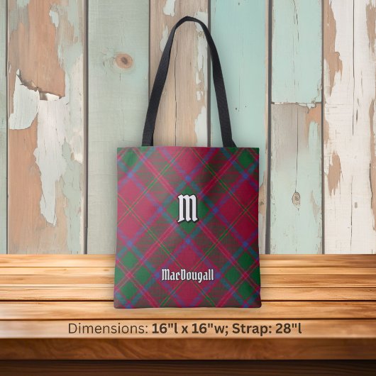 MacDougall Clan Tartan Tote Bag