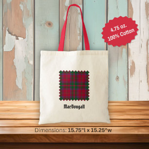 MacDougall Clan Tartan Tote Bag