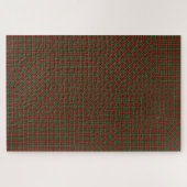 MacDougall Modern Blue Tartan Patchwork Legpuzzel (Horizontaal)