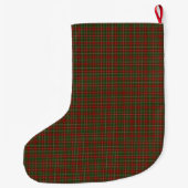MacDougall Modern Clan Tartan Patroon Grote Kerstsok (Achterkant)