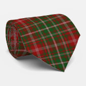 MacDougall Modern Clanstree Plaid Patroon Stropdas (Opgerold)