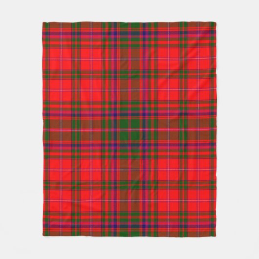 MacDougall Modern Plaid Fleece Deken (Voorkant)