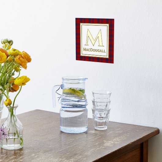 MacDougall Tartan Folie Prints (Laag (Keuken))