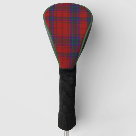 MacDougall Tartan Plaid Driver Hoesje Golfheadcover (Voorkant)