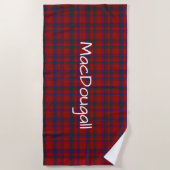 MacDougall Tartan Pset Beach Towel Strandlaken (Voorkant)