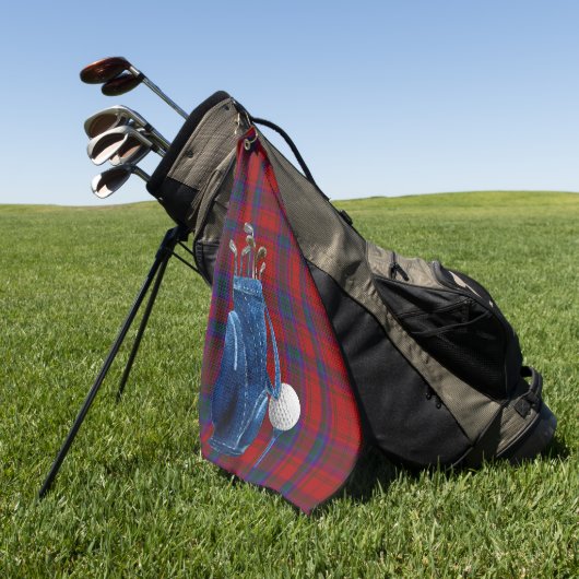 MacDougall Tartan Pset Golf Towel Golfhanddoek (Groen)