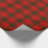 MacDougall tartan rode groene vleid Cadeaupapier (Hoek)