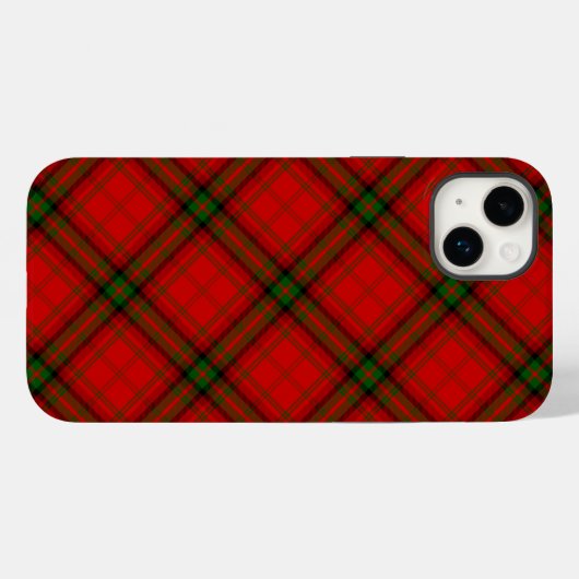 MacDougall tartan rode groene vleid Case-Mate iPhone Case (Achterkant (horizontaal))